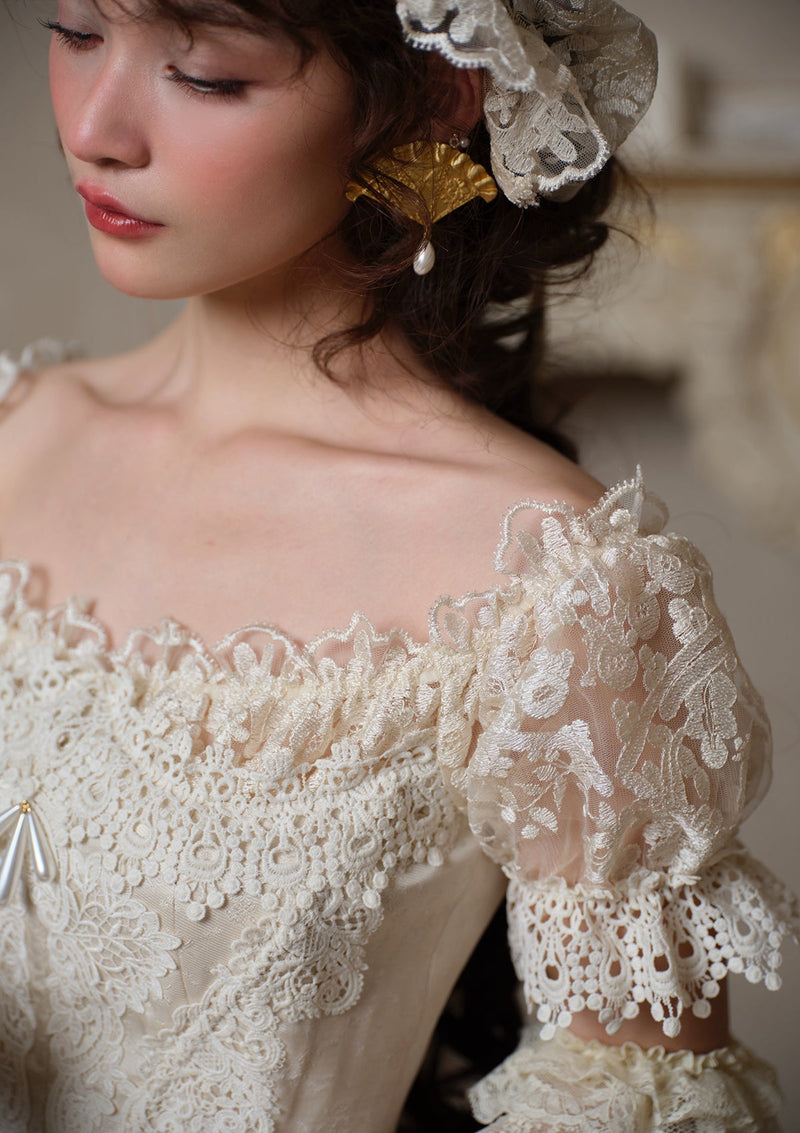 The Tear of Blossom and Candle Corset Dress