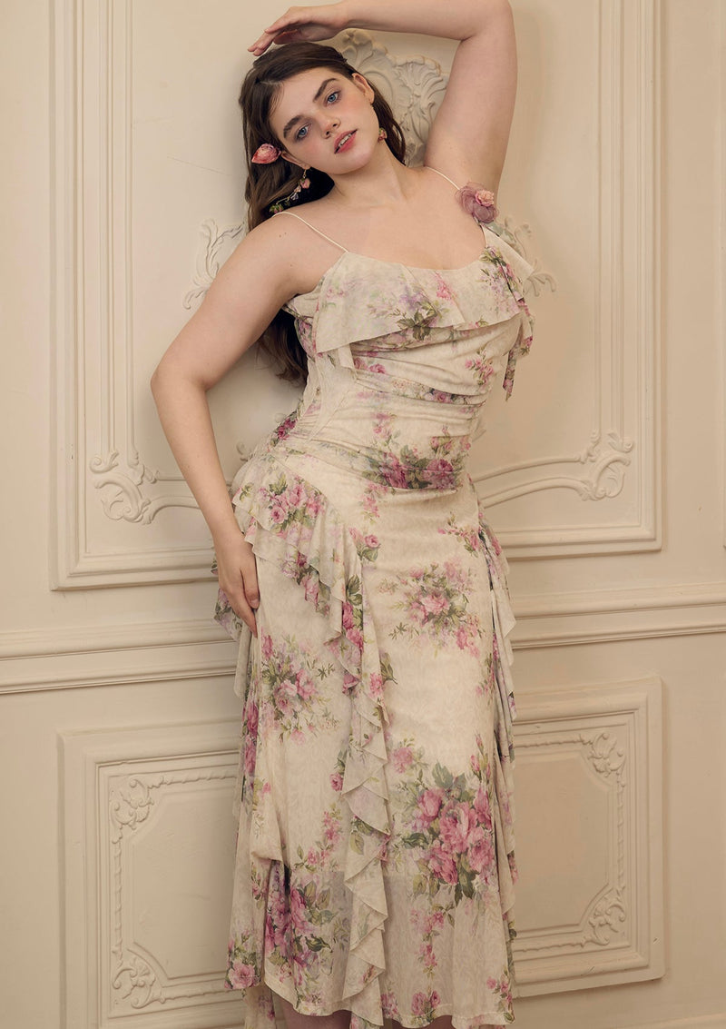 Curve & Plus"The Covenant of Bouquets"Dress