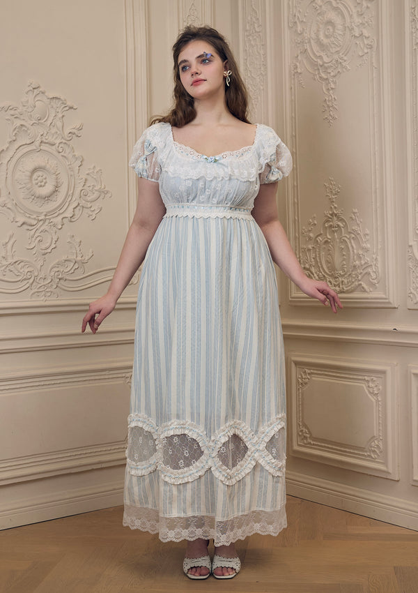 Curve & Plus "Matin de fenêtre fleurie" Dress