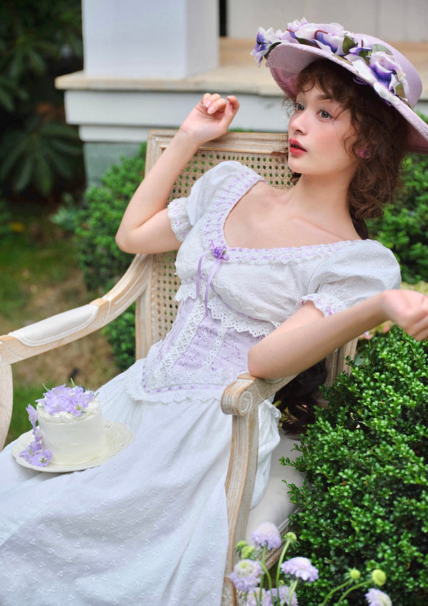 Love of the Purple Taro Corset Dress