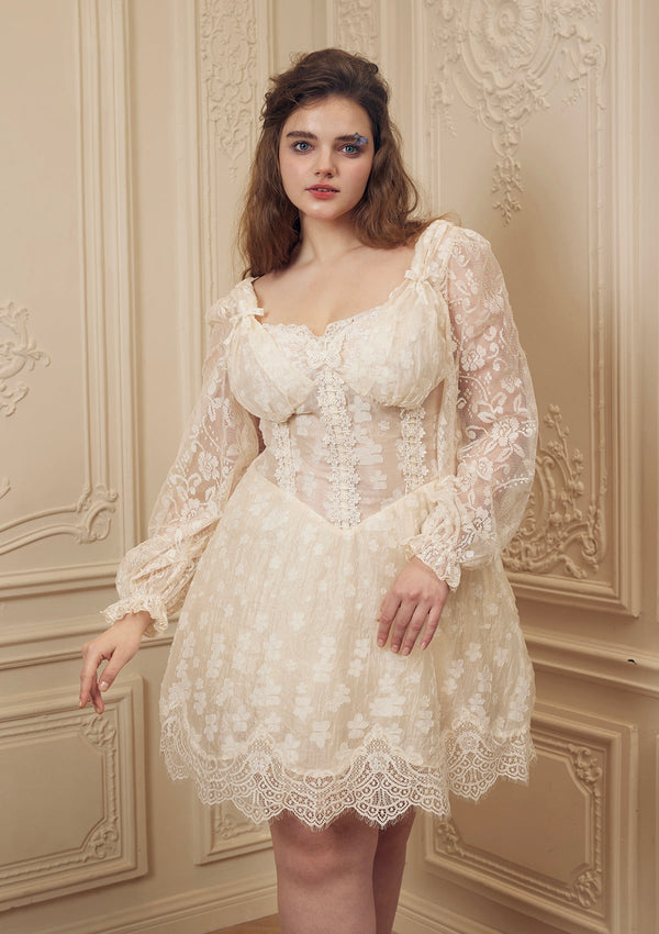 Curve & Plus Butterfly Dollhouse Corset Dress