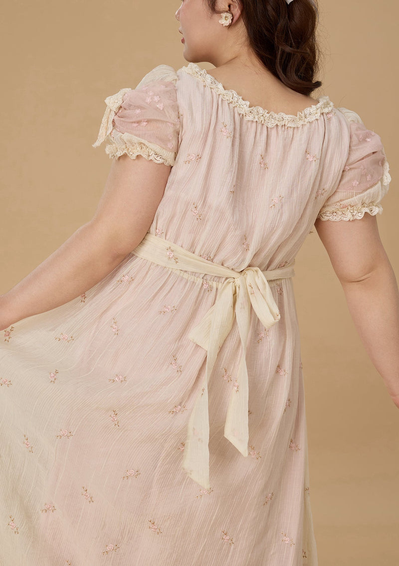 Curve & Plus Flower & Alice Regency Dress