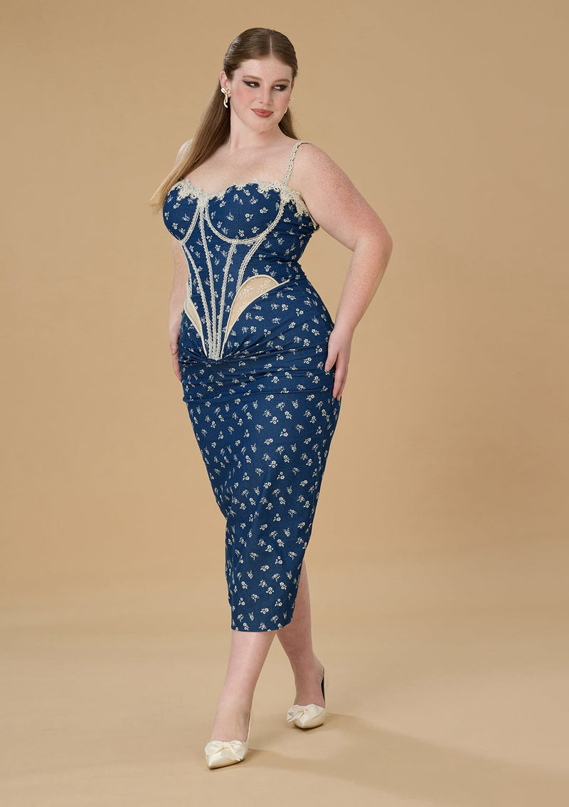 Curve & Plus Freesia Corset Dress