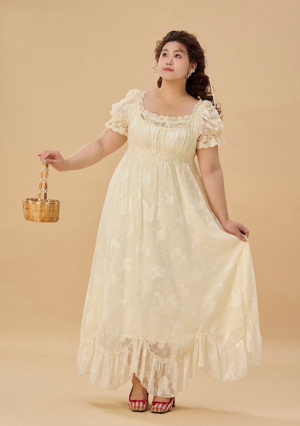 Curve & Plus Midsummer in the 19th Century Dress