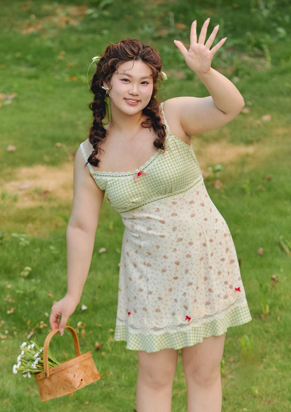 Curve & Plus Matcha Red Bean Dress