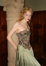 Flower & Mirror Skirt