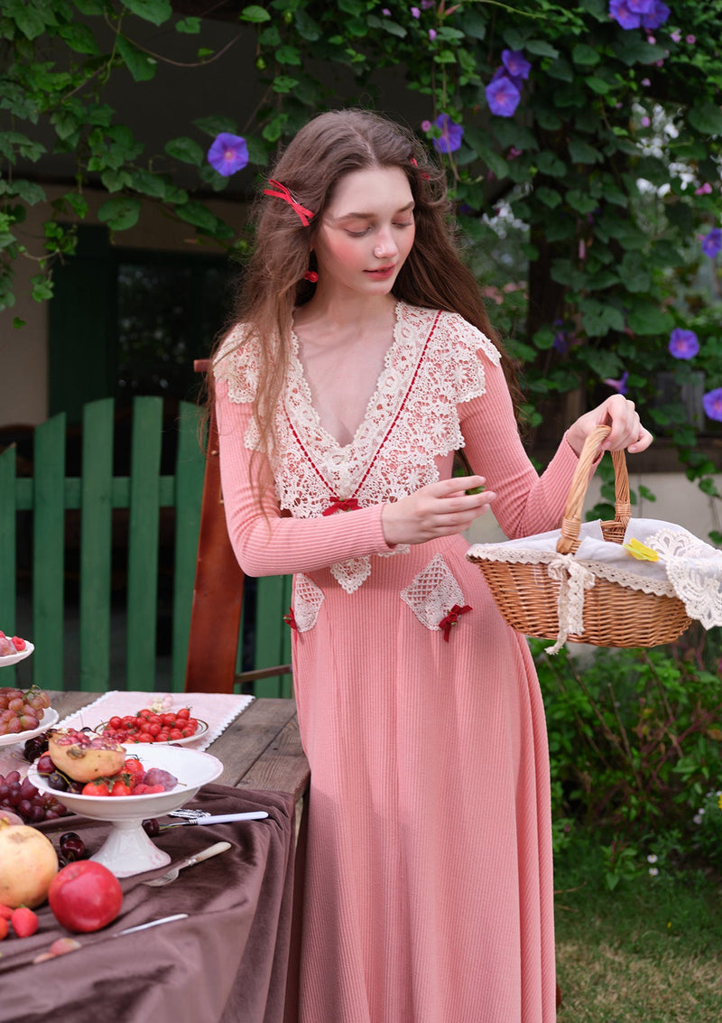 Cranberry Frosting Knit Dress