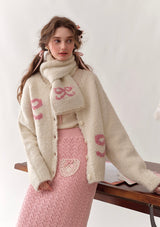 Strawberry Young Sister Knit Cardigan