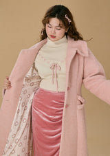 Curve & Plus Strawberry Senior Alumnael Coat