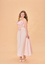 Curve & Plus Tuberose Floral Loli Corset Dress
