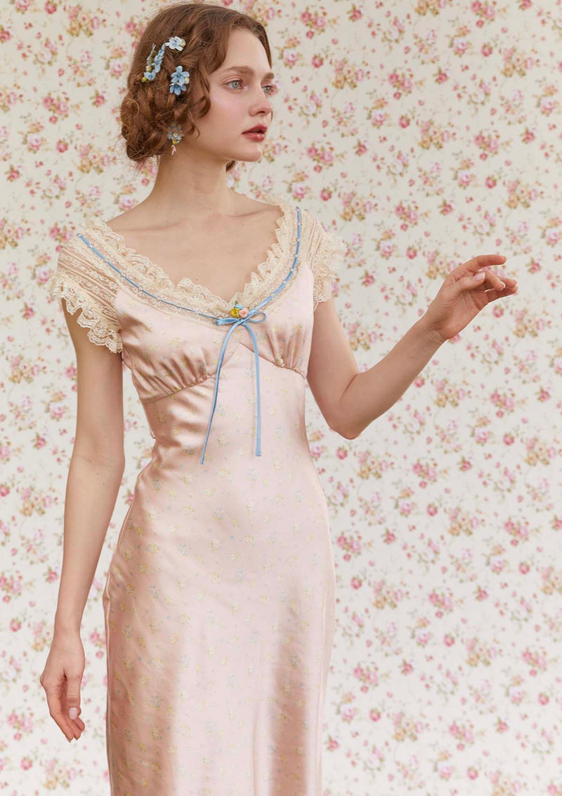 Mucha Flower Dress