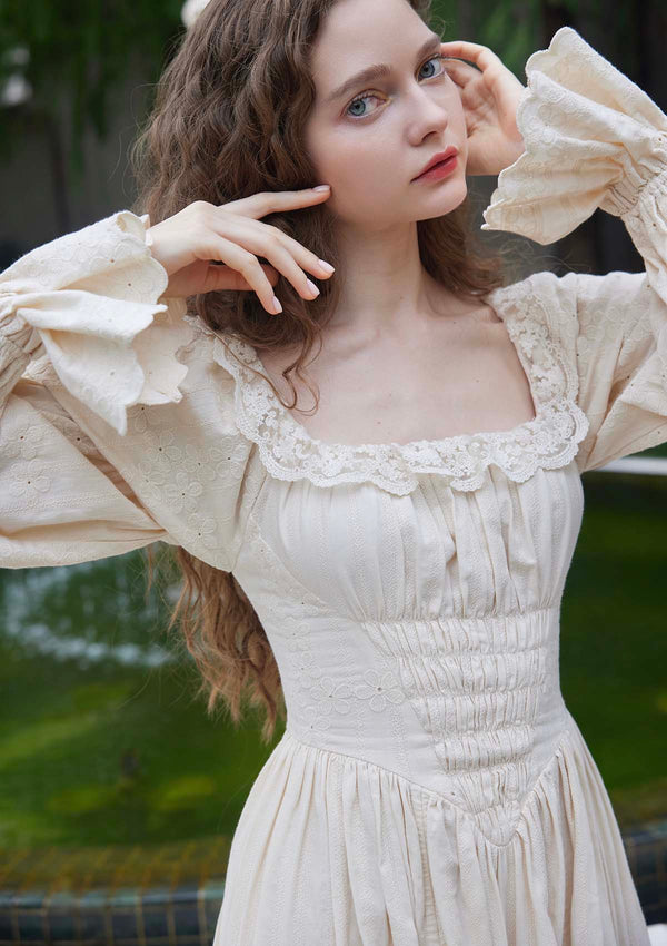 rosemuse lace maid style dress ワンピースワンピース - SBINTERNATIONAL