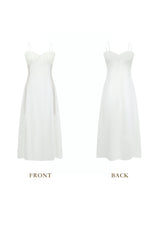White Shell Dress