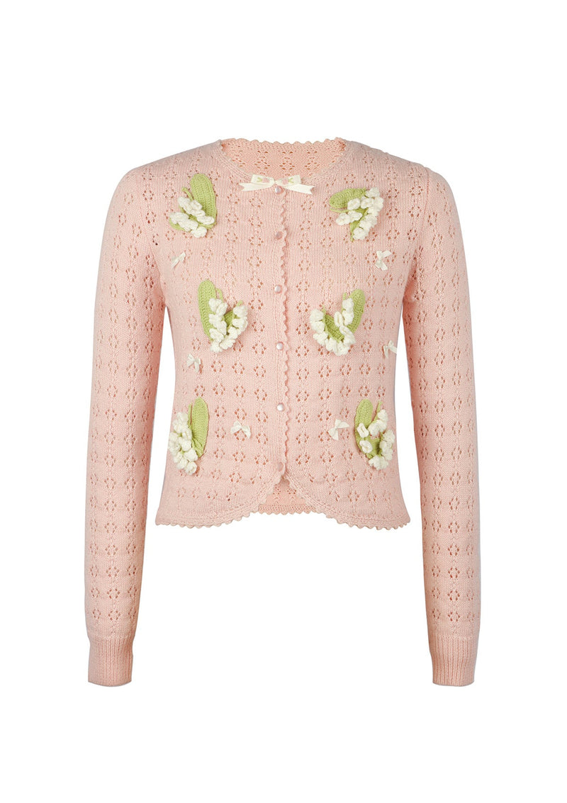 Lily of the Valley Knitted Cardigan