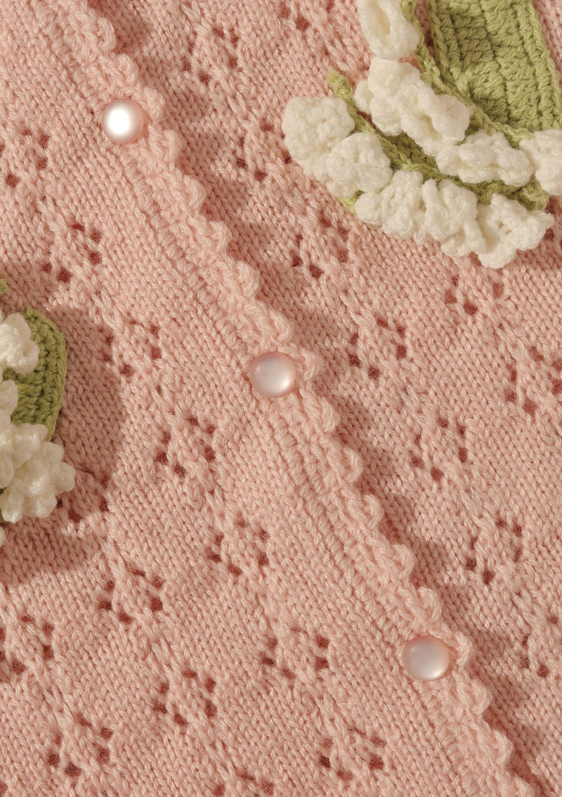 Lily of the Valley Knitted Cardigan